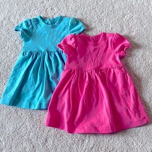 Primary Short Sleeve Cotton Onesie Dress Bundle